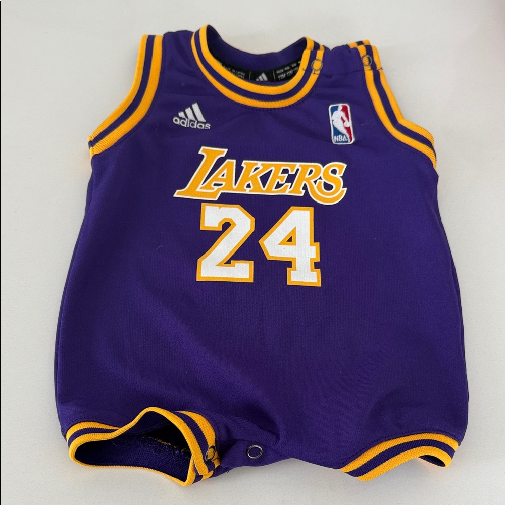 Adidas Kids Purple Lakers Jersey